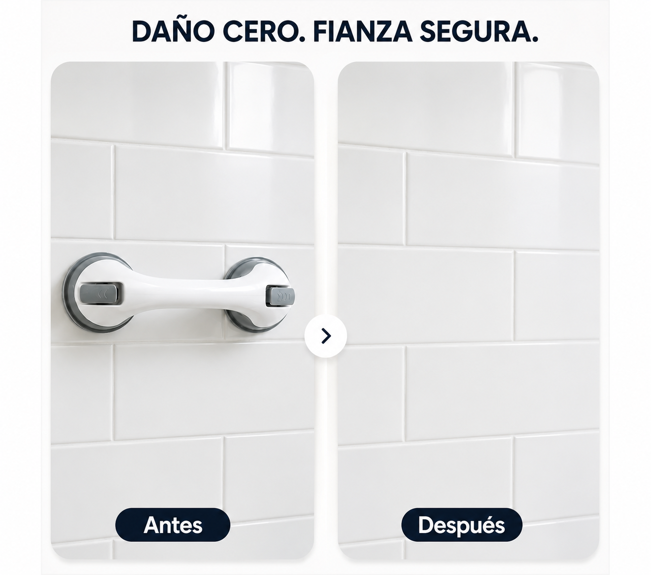 Nuiska™ Asidero 105 - Doble Ventosa