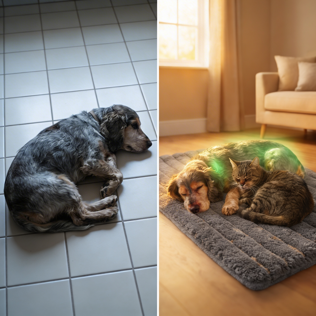 Sommeil et bien-être : pourquoi un bon couchage est essentiel pour votre animal.