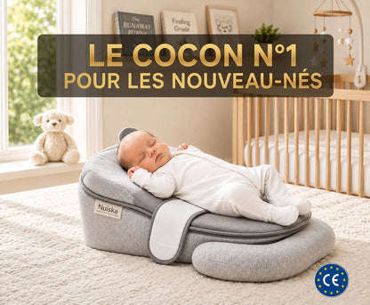 Le Cocon Nuiska™ anti-reflux pour bébé