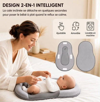 Le Cocon Nuiska™ anti-reflux pour bébé