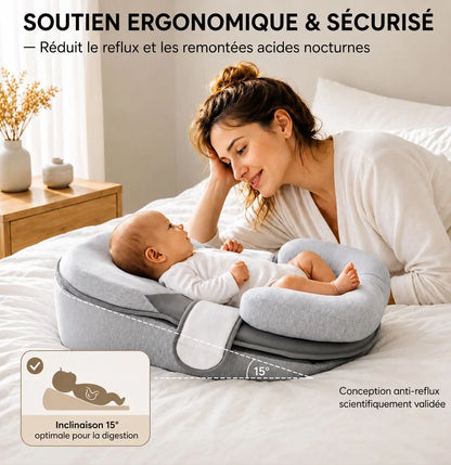 Le Cocon Nuiska™ anti-reflux pour bébé