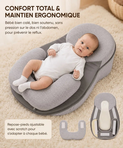 Le Cocon Nuiska™ anti-reflux pour bébé