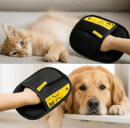 Gant attrape-poils Nuiska - Élimine les poils morts en un seul geste