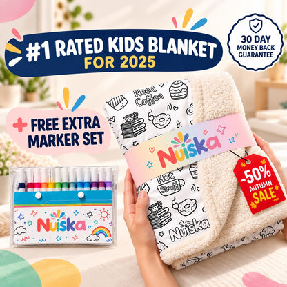 Nuiska™ ColorMagic Sherpa Blanket