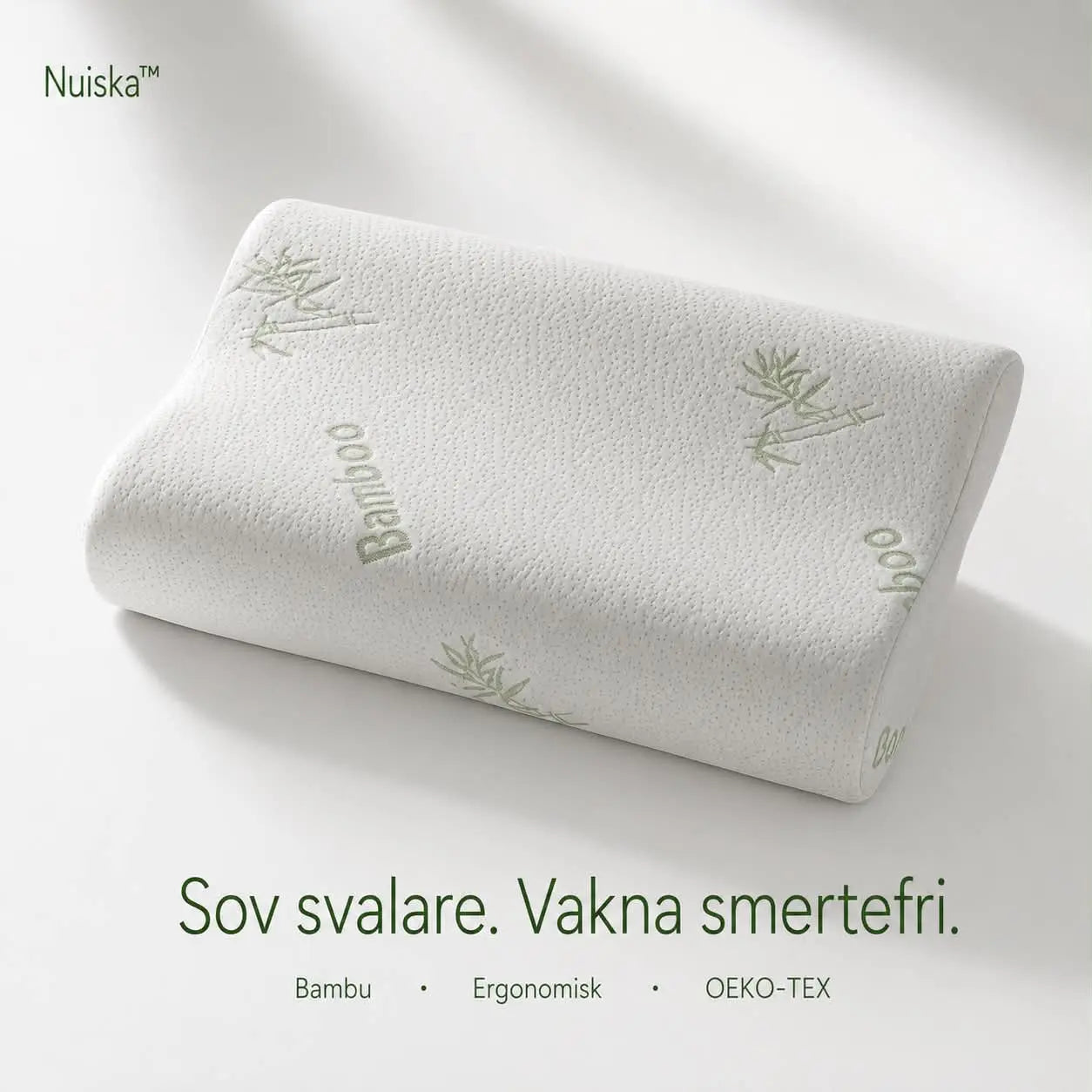 Nuiska™ Bambukudde